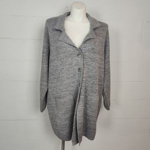 Torrid Notched Collar Sweater Coat Shacket